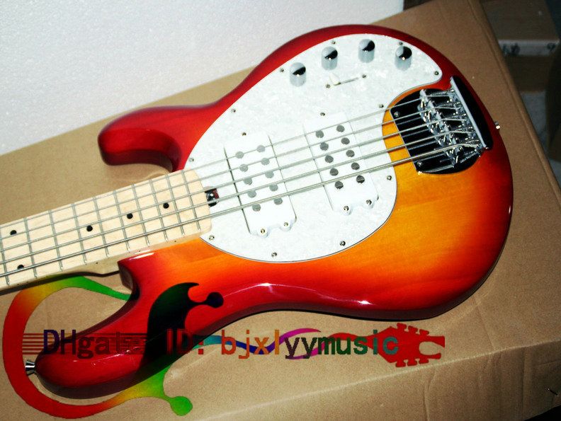 Compra Custom StingRay 5 Bajo HOT SALE Personalizar 5 Cuerdas Bajo Eléctrico  Cherry Burst OEM Disponible Instrumentos Musicales Los Más Nuevos 6 Cuerdas  Barato | Entrega Rápida Y Calidad | Es.Dhgate