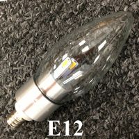 e12 / e14 / e27 führte Kerzenbirnenlicht 3w AC85-265v 300lm smd5630 dimmable geführte Birne warm / reines Weiß