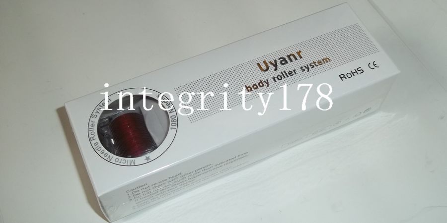 10 unids/lote JMF 1080 aguja de titanio micro aguja Derma Roller, dermaroller de titanio, rodillo de belleza de la piel de todos los tamaños en stock