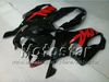 Customized Black Red motorcycle Fairings kit for Honda CBR600 F4 1999 2000 CBR600F4 99 00 CBR 600F4 Fairing kits