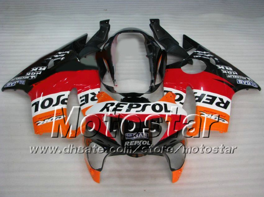 Kit carene REPSOL personalizzate gratuite kit carene moto Honda 1999 2000 CBR 600 CBR600 F4 CBR600F4 99 00