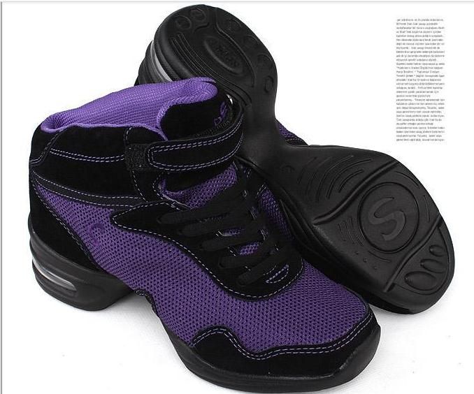 2021 Dancing Shoes High Layer Gym Shoe Purple Dance Sneakers For Women