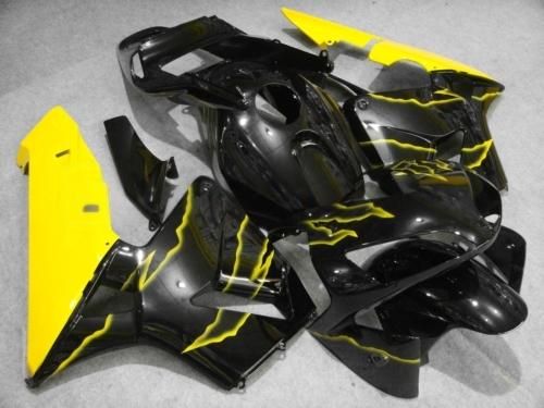 Injection molded yellow black fairing kit FOR CBR600RR F5 2003 2004 CBR 600 RR 03 04 CBR600 600RR