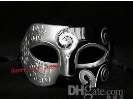 50 datorer Mens Mask Halloween Masquerade Masks Venetian Dance Party Mask1931003