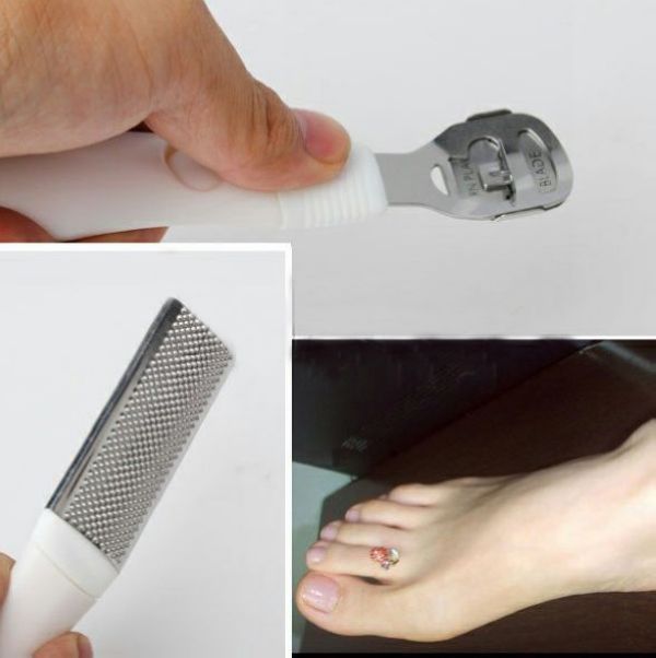 Pedicure Foot Callus Hard Skin Rasp Head Blade Remover