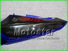 Carenagens da motocicleta para SUZUKI GSXR 600 750 K1 2001 2002 2003 GSXR600 GSXR750 01 02 03 R600 R750 preto azul carenagem kit aa7