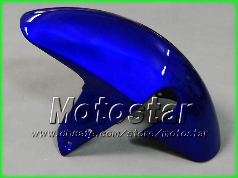 7gifts carénages de moto pour SUZUKI GSXR 600 750 K1 2001 2002 2003 GSXR600 GSXR750 01 02 03 R600 R750 bleu noir carénage aa13