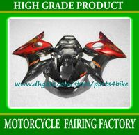 Wholesale Hot sale Black red ABS plastic body work kit for YAMAHA YZF R6 fairing kit for YAMAHA YZF R6 with gifts