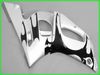 Silver / Black Fairings för 1998 1999 2000 2001 2002 YZF R6 YZFR6 YZFR 600 YZF-R6 98 99 00 01 02 Fairing Kit