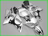 Silver/Black Fairings for 1998 1999 2000 2001 2002 YZF R6 YZFR6 YZFR 600 YZF-R6 98 99 00 01 02 fairing kits