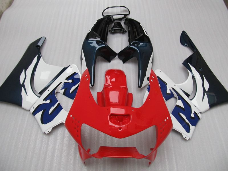 Kit carenature rosso blu per Honda CBR900RR 919 CBR CBR919RR CBR919 1998 1999 98 99 kit carenatura set completo