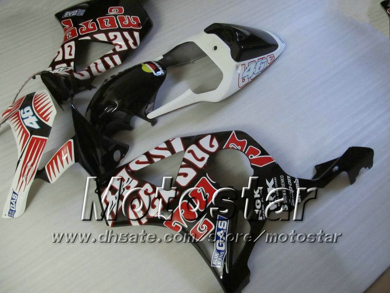 Hi-Quality ABS Fairings Kit för Honda CBR900RR 954 CBR CBR954RR CBR954 2002 2003 02 03 Eftermarknad Body Fairing Kits