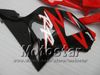 Custom Red Black Backings Kit voor HONDA CBR900RR 954 CBR CBR954RR CBR954 2002 2003 02 03 Motorfietskostenkits