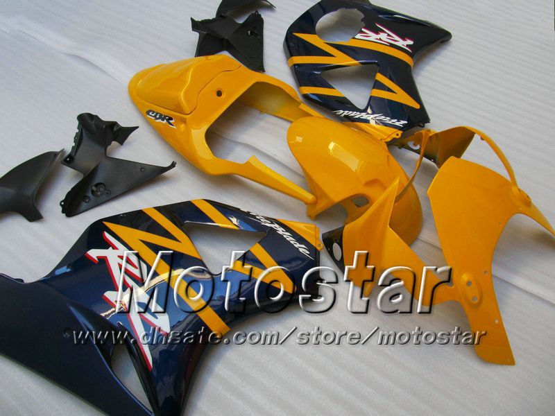 ABS plastfeedningssats för Honda CBR900RR 954 CBR CBR954RR CBR954 2002 2003 02 03 Kroppsreparationsfeedingsdelar