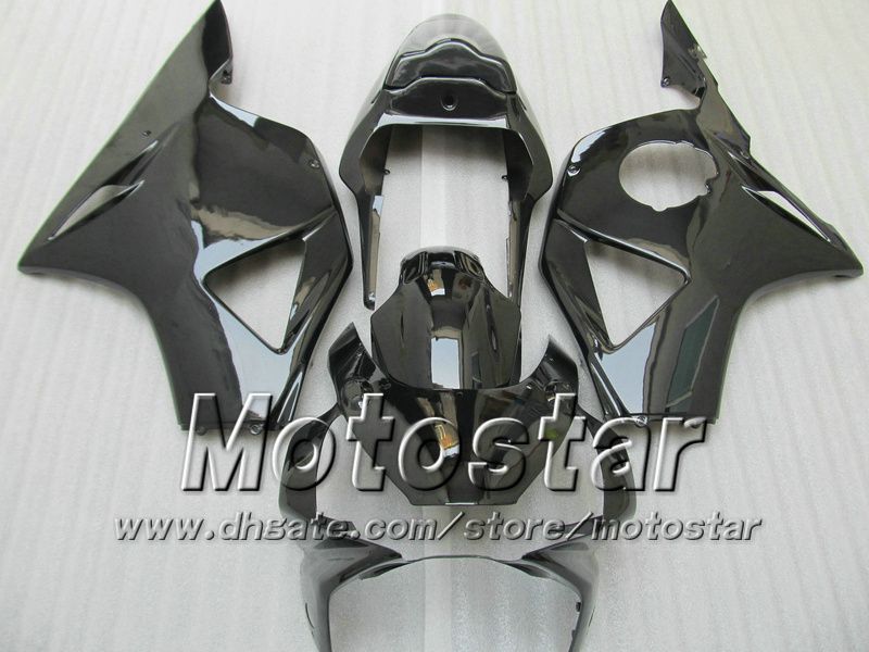 Todo o kit de Fairings preto ABS brilhante para Honda CBR 900RR 954 CBR 900 RR CBR954RR CBR954 2002 2003 02 03 kits de carenagem