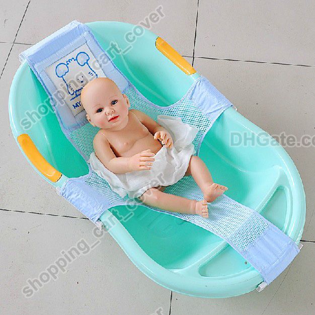 Newest Adjule Baby Kid Toddler Infant Newborn Safety Safe Newest Adjule Baby Kid Toddler Infant Newborn Safety Safe Security Shower Bath Seat Tub Bathtub Support Net Cradle Bed With 13 67 Piece On