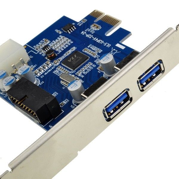 Extend With 2 USB 3.0 Downstream Ports And 1 USB3.0 20 Pin Connector