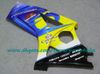 Venda quente Amarelo / Azul Suzuki GSX R1000 Feeding 07 08 GSXR 1000 ABS Alto grau de plástico Sets GSX-R1000 2008 K7 2007 com 7 presentes