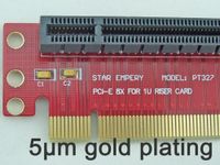 PCI Express X8ライザーカード左スロットアダプタ（Star Empery PT327）