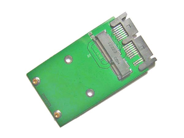 

Адаптер SSD-карты / Mini PCIe PCI-e mSATA 3X5CM SSD to 1.8" Micro SATA Converter