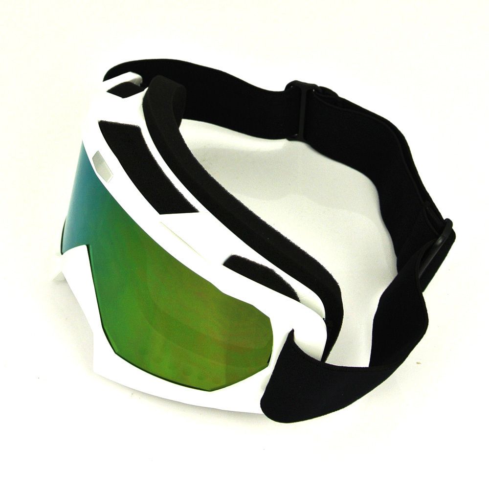 tinted motocross goggles