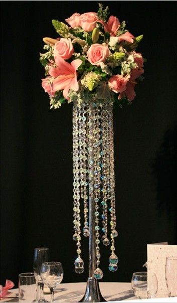 

Crystal Chandelier bead for table top/ wedding tale chandelier/ wedding centerpiece/ table centerpiece/ crystal Decorative