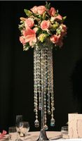 Crystal Chandelier table top  wedding tale chandelier  weddi...