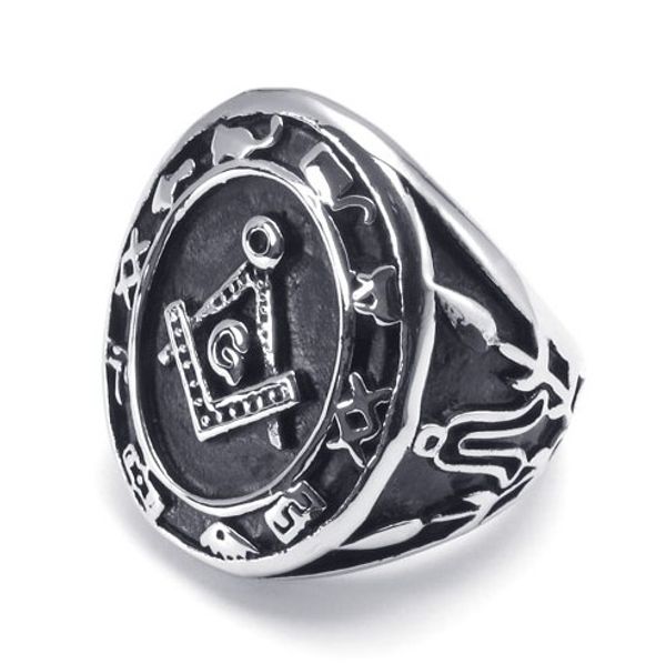 

Ancient men jewelry tainle teel ring jewellery ma onic ring de ign freema on ring