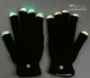 2015 new Halloween christmas hot selling LED flash gloves Dancing glow gloves Concert noctilucent gloves Flash gifts