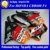 GRATIS Aangepaste Repsol Fairing-kits voor Honda 1999 2000 CBR 600 CBR600 F4 CBR600F4 99 00 Motorfietsen Kit