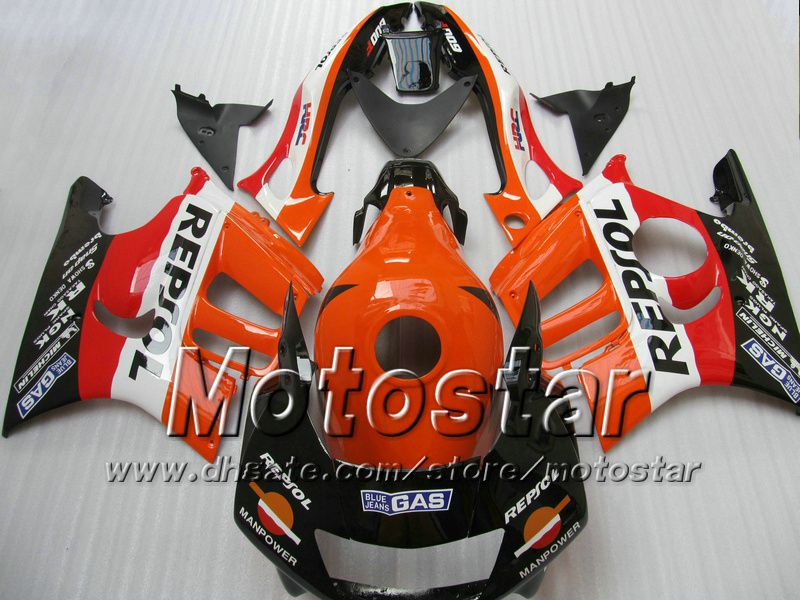 REPSOL Motorrad-Karosserieteile ABS-Verkleidungsset für HONDA CBR600 F3 97-98 CBR 600 F3 1997 1998 CBR 600F3 97 98 Verkleidungen