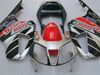 H1019 Zilver rood CASTROL Stroomlijnkappen voor Honda VTR RVT 1000 R 1000R VTR1000 RVT1000 SP1 RC51 kuip kit