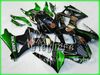 Gratis Custom race kuip kit voor SUZUKI 2007 2008 GSX R1000 GSXR 1000 07 08 K7 stroomlijnkappen G7h nieuwe BACARDI groene aftermarket motorfiets onderdelen