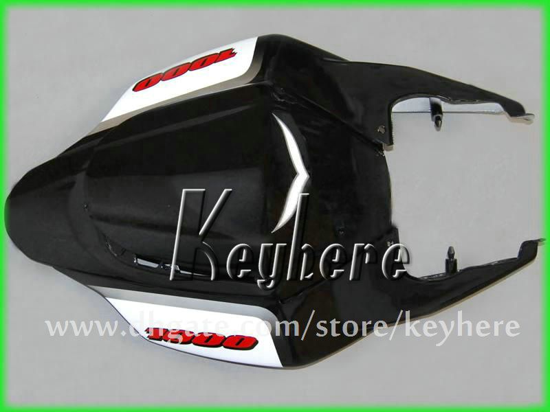 Grátis custom carenagem kit de carenagem para SUZUKI 2007 2008 GSX R1000 GSXR 1000 07 08 carenagens K7 G3j Corona branco preto aftermarket peças da motocicleta