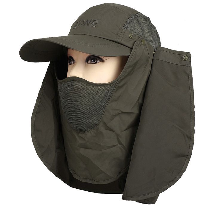 

NEW Green Outdoor Summer Sun Sunscreen UV Protection Hat Fishing Cap Camping & Hiking Blue / Gray Free shipping