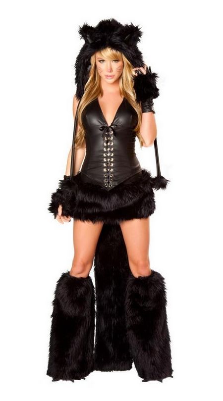 sexy fur costume