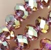720pcs / lot mix färg kristall glas runda facetterade lösa pärlor för diy hantverk smycken gåva cs2
