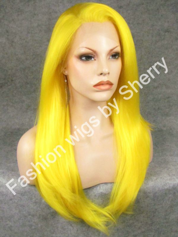 24 Long 3300 Silky Straight 150 Density Heat Friendly Synthetic Hair
