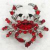 Целый c786 B Sapphire Marquise Crystal Athestone Crab Fashion Brooches костюм -штифт штифт штифт штифт