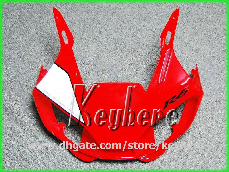 GRATIS 7 geschenken Aanpassen Fairing Kit voor YZF R6 1998 1999 2000 2001 2002 YZFR6 98 99 00 01 02 BIJGELIJKHEID G1H Rood Zwart Wit Motorfiets Carrosserie