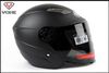 Мотоцикл Matt Black Half Helme Cool Motocross YOHE 837R Электрический велосипедный велосипед