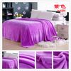 King Filt Solid Color Printed Coral Fleece Filt på sängkläderna kastar 200 230 cm 79 91 tum