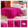 King Filt Solid Color Printed Coral Fleece Filt på sängkläderna kastar 200 230 cm 79 91 tum