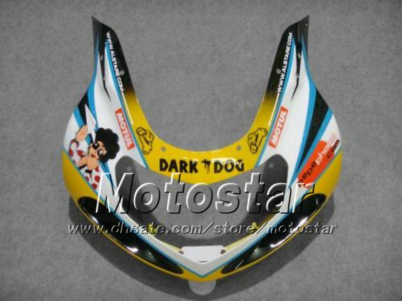 Anpassade motorcykelmässor med 7Gifts för Suzuki GSXR 1000 K2 2000 2001 2002 GSXR1000 00 01 02 R1000 Mix Color Fairing Kit DD60