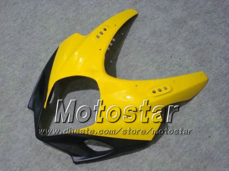 7 gåvor Motorcykelmässor för Suzuki 2007 2008 GSX-R1000 07 08 GSX-R1000 K7 GSXR1000 GSX R1000 Yellow Black ABS Fairing DD81