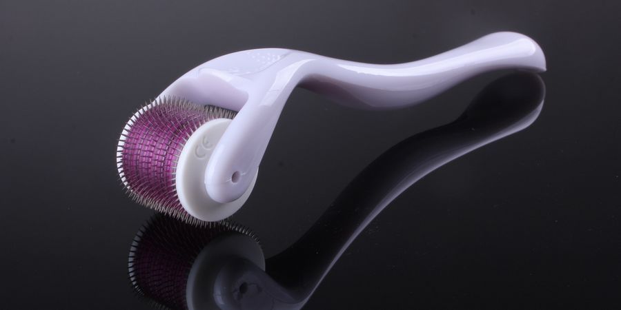 Détail DRS 540 micro aiguilles derma roller micro aiguille, dermaroller de la peau, rouleau de beauté de la peau, rouleau à aiguilles en acier inoxydable.