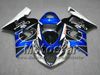 Fairings body kit for SUZUKI GSXR 600 750 K4 2004 2005 GSXR600 GSXR750 04 05 R600 R750 blue black Corona fairing set ee18