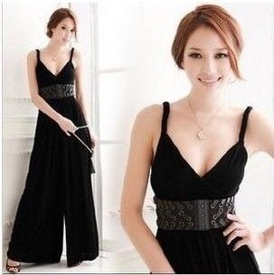 Ruffles Romper Sexy Zipper Solid Color Sleeveless
