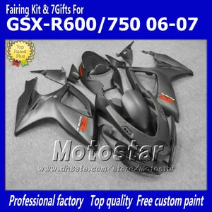 100% FIT injection fairings kit for SUZUKI 2006 2007 GSXR 600 750 K6 GSXR600 GSXR750 06 07 R600 R750 bodywork fairing ee24