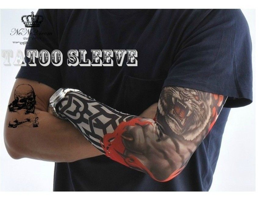PUNK Fake Tattoo Sleeve, Art Tattoo Sleeves, Riding Tattoo Cuff, 140 Models  Available From Bruce888, $ | DHgate Israel